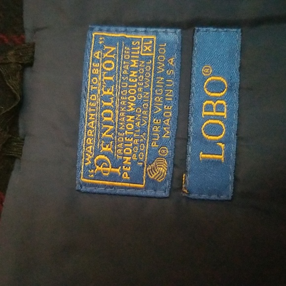 VINTAGE MENS  PENDLETON  PURE VIRGIN WOOL JACKET  SIZE  XL - Picture 2 of 4